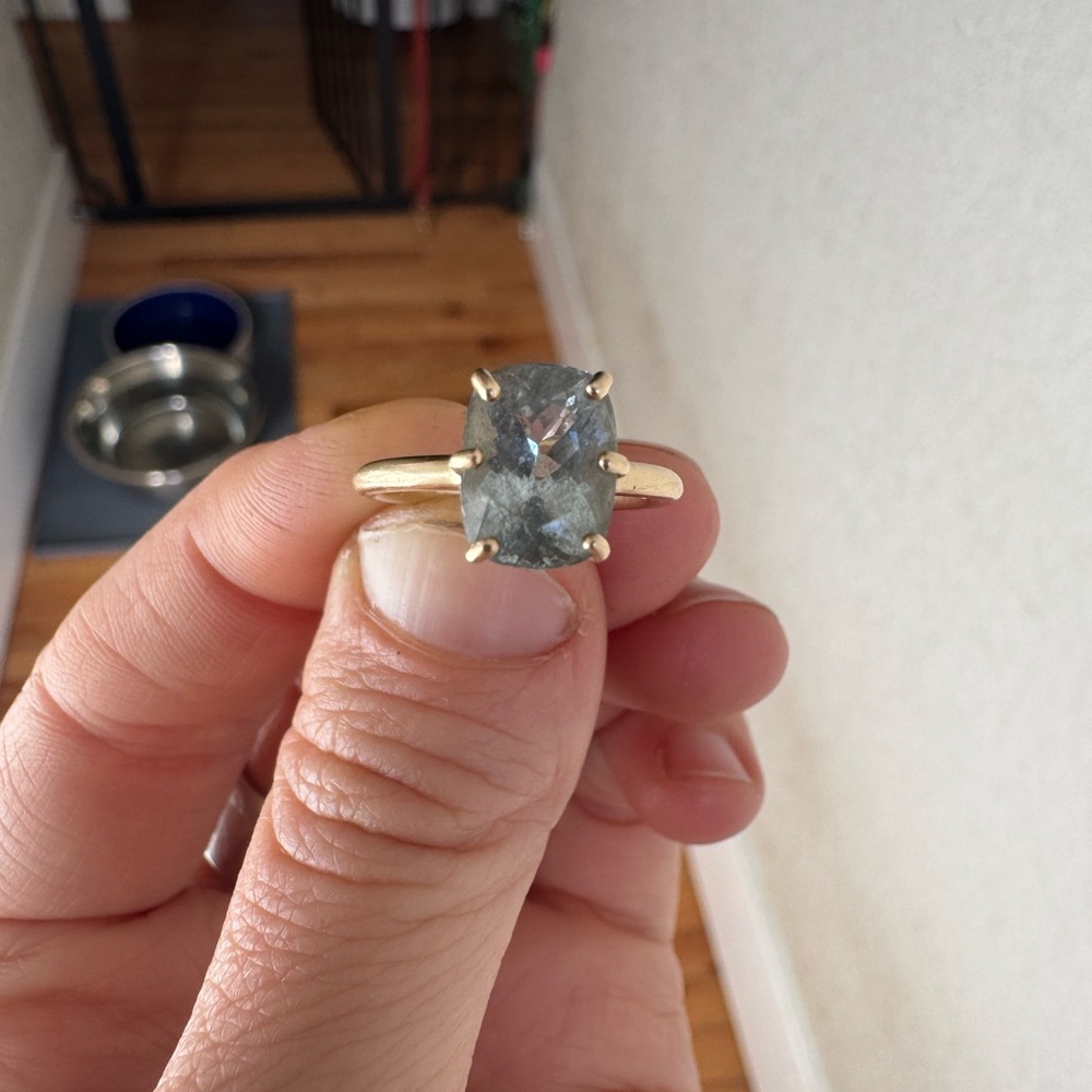 Melissa Joy Manning Vietnamese Aquamarine Ring